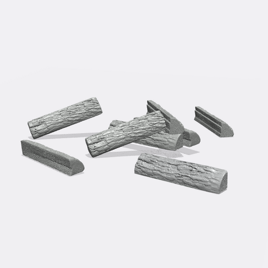 Product photo miniature furniture, diorama and model building 0: Medieval Forge: Firewood (Ref. 53D)