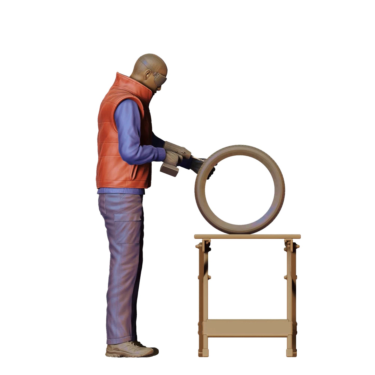 Product photo 0: Mechanic: Tire Repair in the Auto Shop