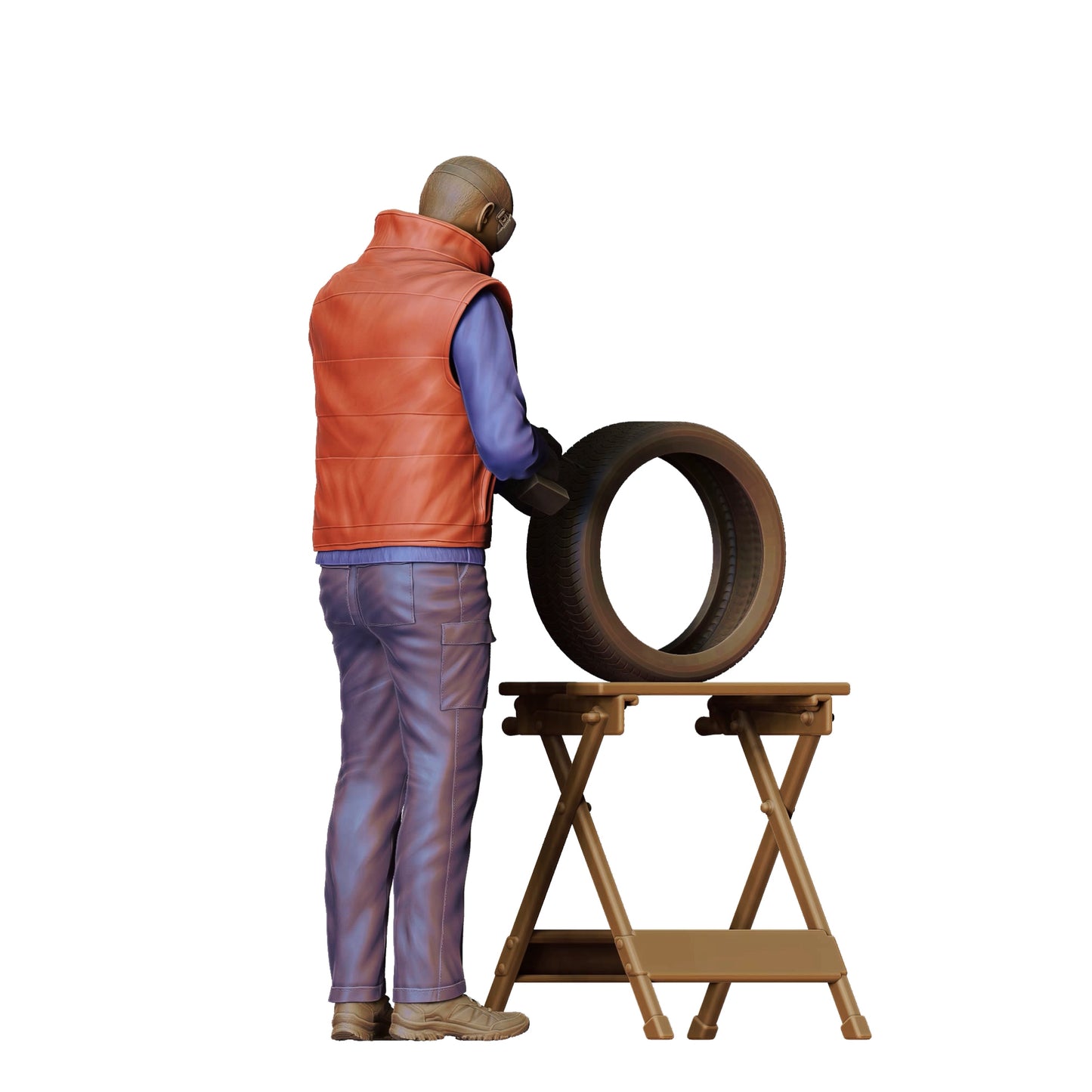 Product photo 0: Mechanic: Tire Repair in the Auto Shop