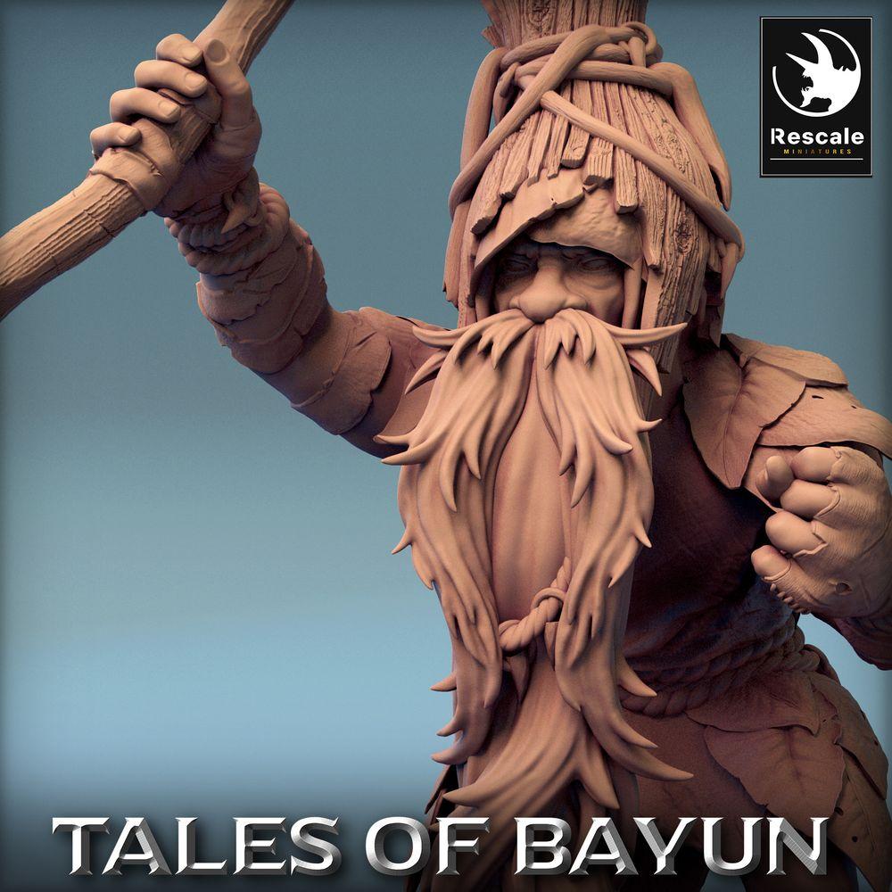 Product photo Tabletop 28mm Lord of the Print (LotP) 0: Tabletop miniature: Dwarf Spear Carrier, Tribe Chief, Shaman, Berserker Leader (24_01_A1)