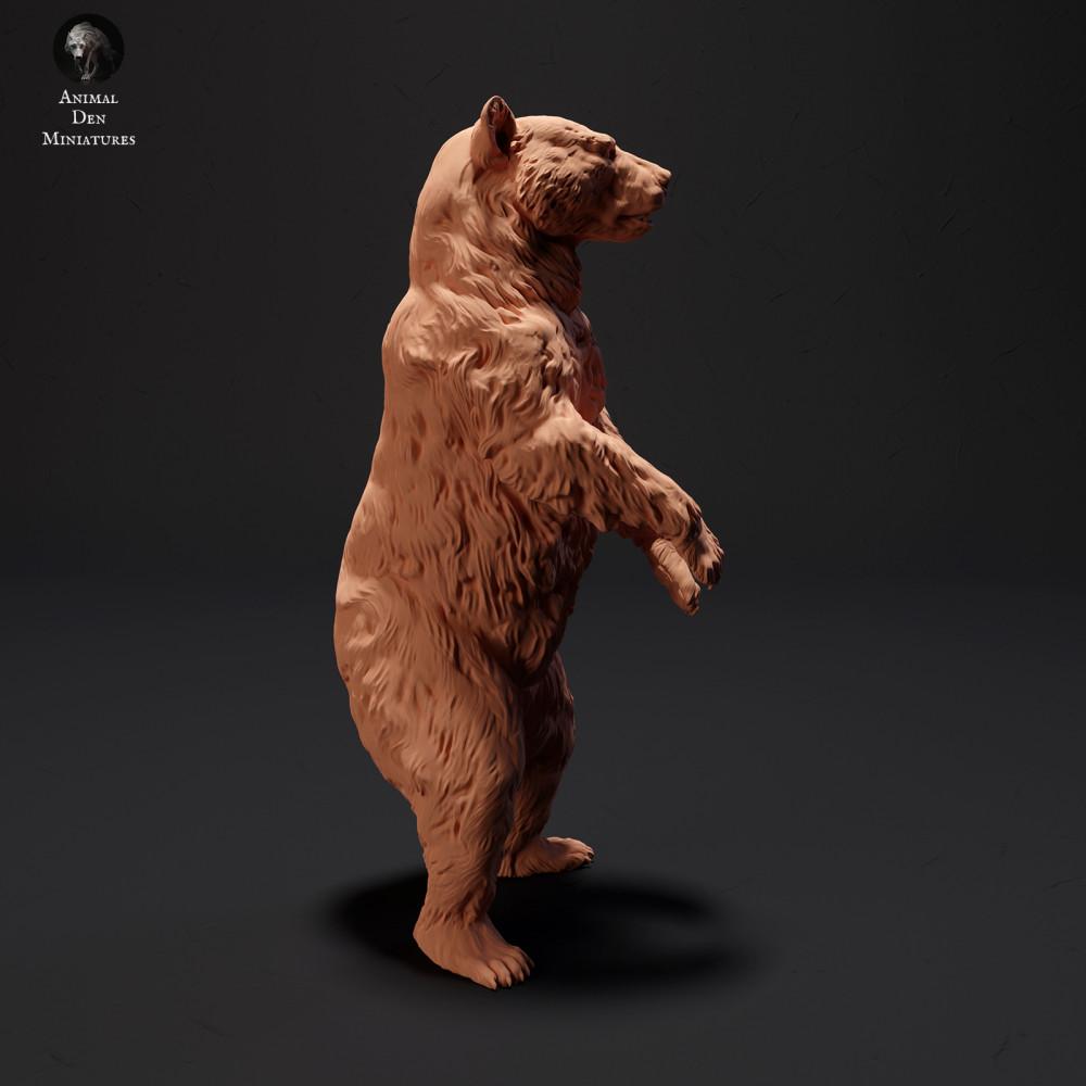 Product photo animal figure Animal Den Miniatures 2: Wild animal figure: Black Bear - standing (23_09_15)