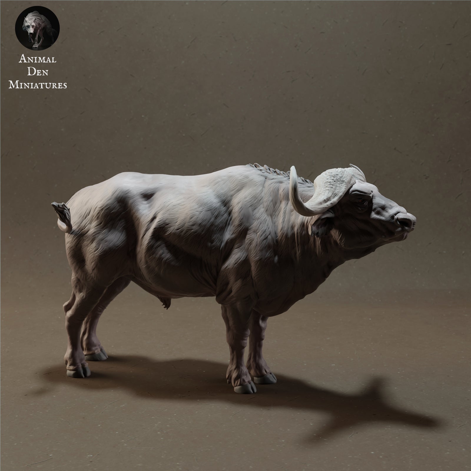 Product photo Animal Figure Diorama, Model Building: 0: African Buffalo - Savanna Animals