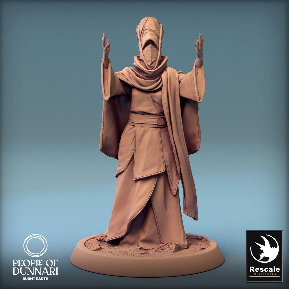 Tabletop 28mm Lord of the Print (LotP) 0: F2_dunnari_zahra-alnu_priest (24_03_F2)