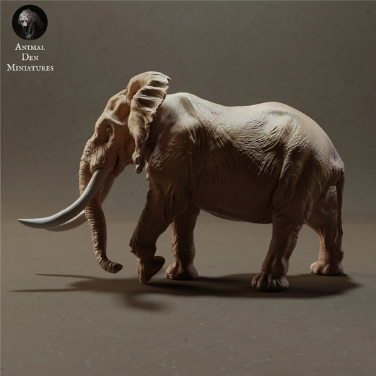 Product photo Animal Figure Diorama, Model Building: 0: African Elephant - Savanna Animals