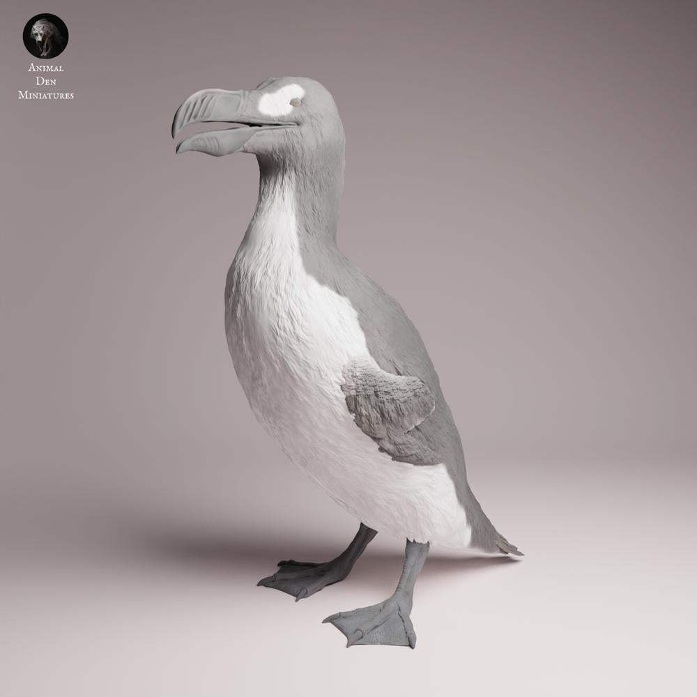 Product photo Tabletop 28mm Lord of the Print (LotP) 3: Animal figure: Giant Auk - standing (26_04_03)