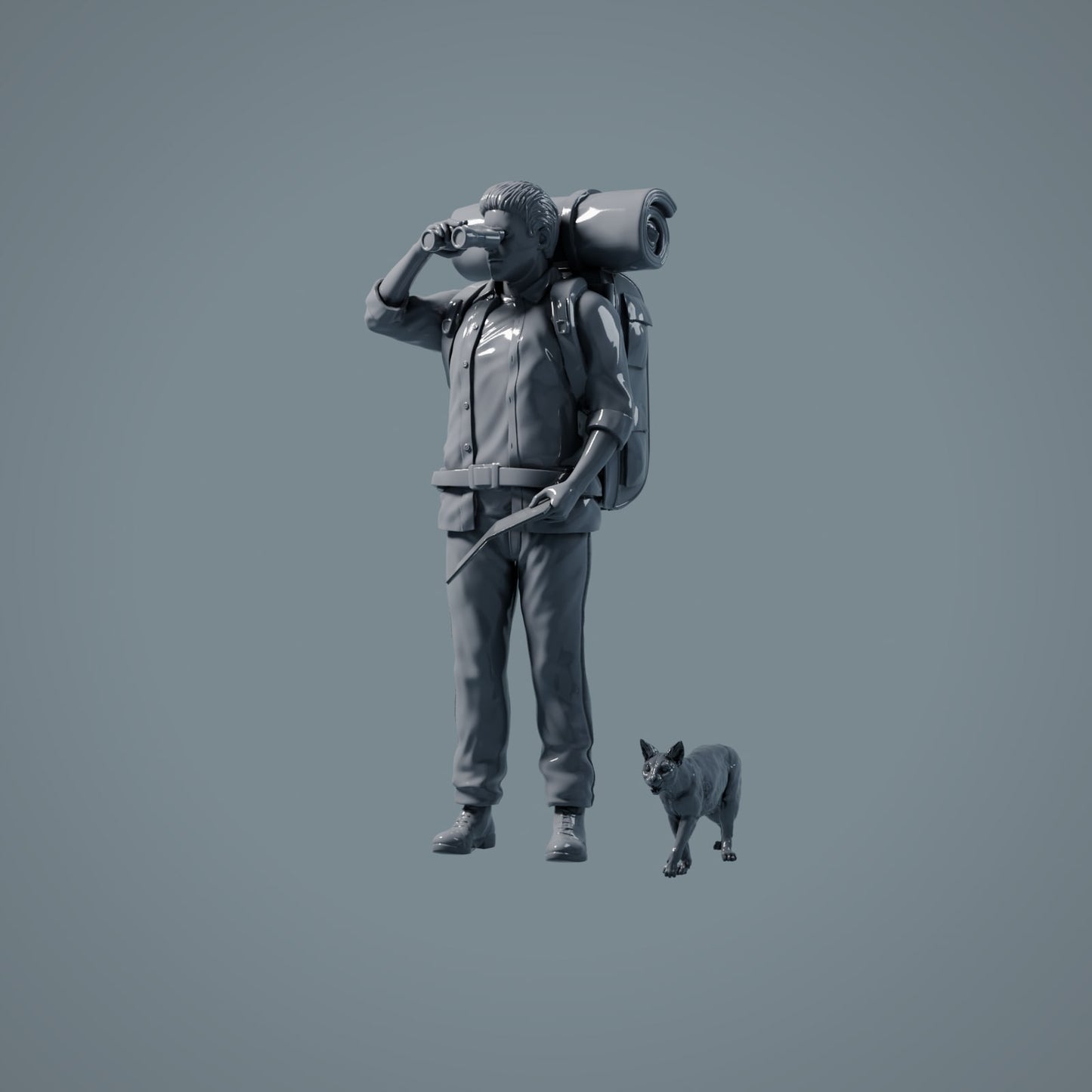 Pet Figure: Running Cat (a002)