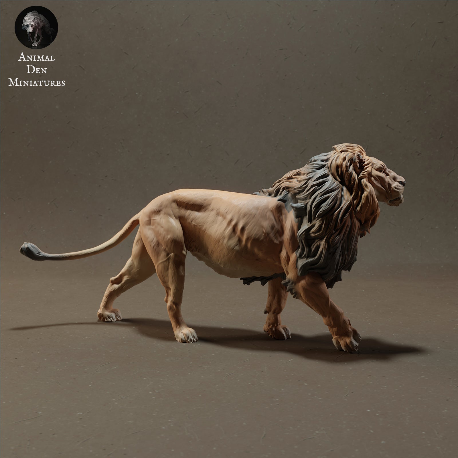 Product photo Animal Figure Diorama, Model Building: 0: Lion - Savanna Animals