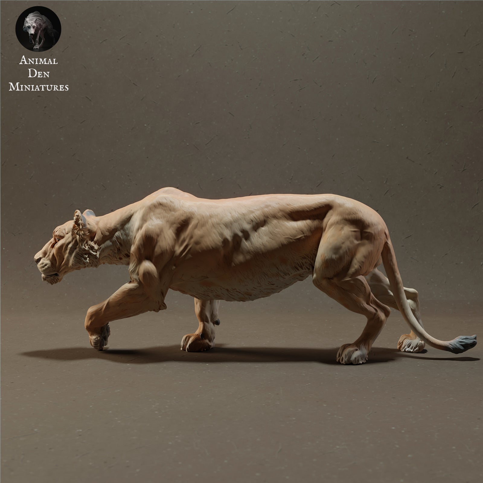 Product photo Animal Figure Diorama, Model Building: 0: Lioness - Savanna Animals