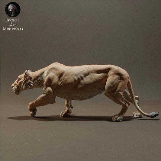 Product photo Animal Figure Diorama, Model Building: 0: Lioness - Savanna Animals