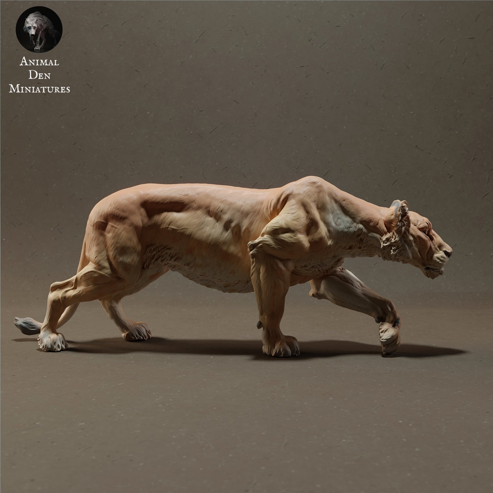 Product photo Animal Figure Diorama, Model Building: 0: Lioness - Savanna Animals