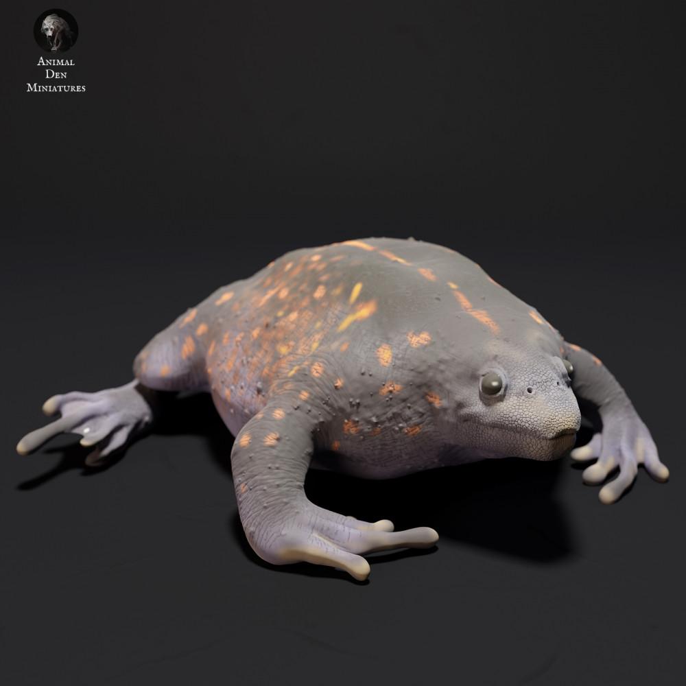 Product photo animal figure Animal Den Miniatures 2: Amphibian animal figure: Mexican burrowing toad (23_09_17)