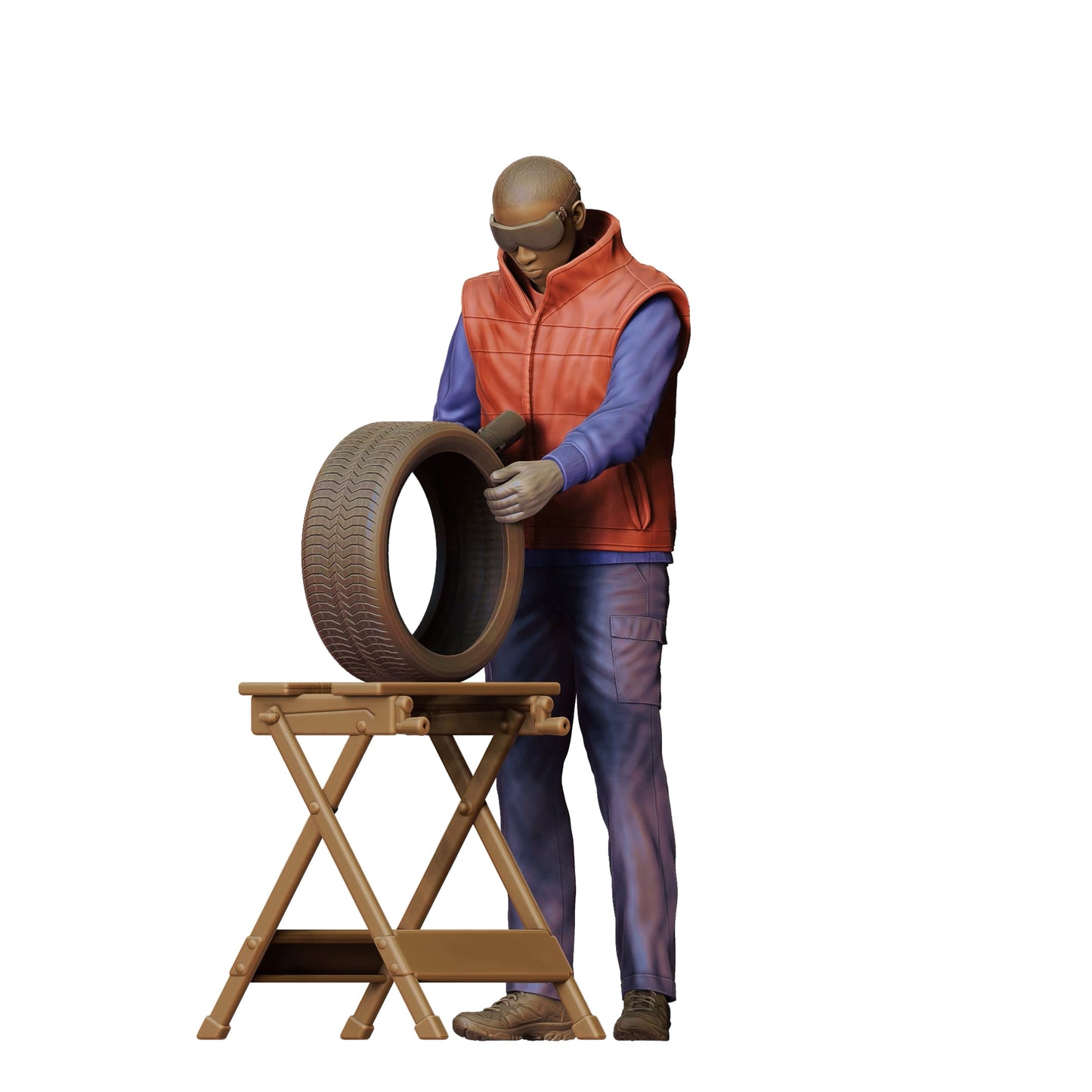 Product photo 0: Mechanic: Tire Repair in the Auto Shop