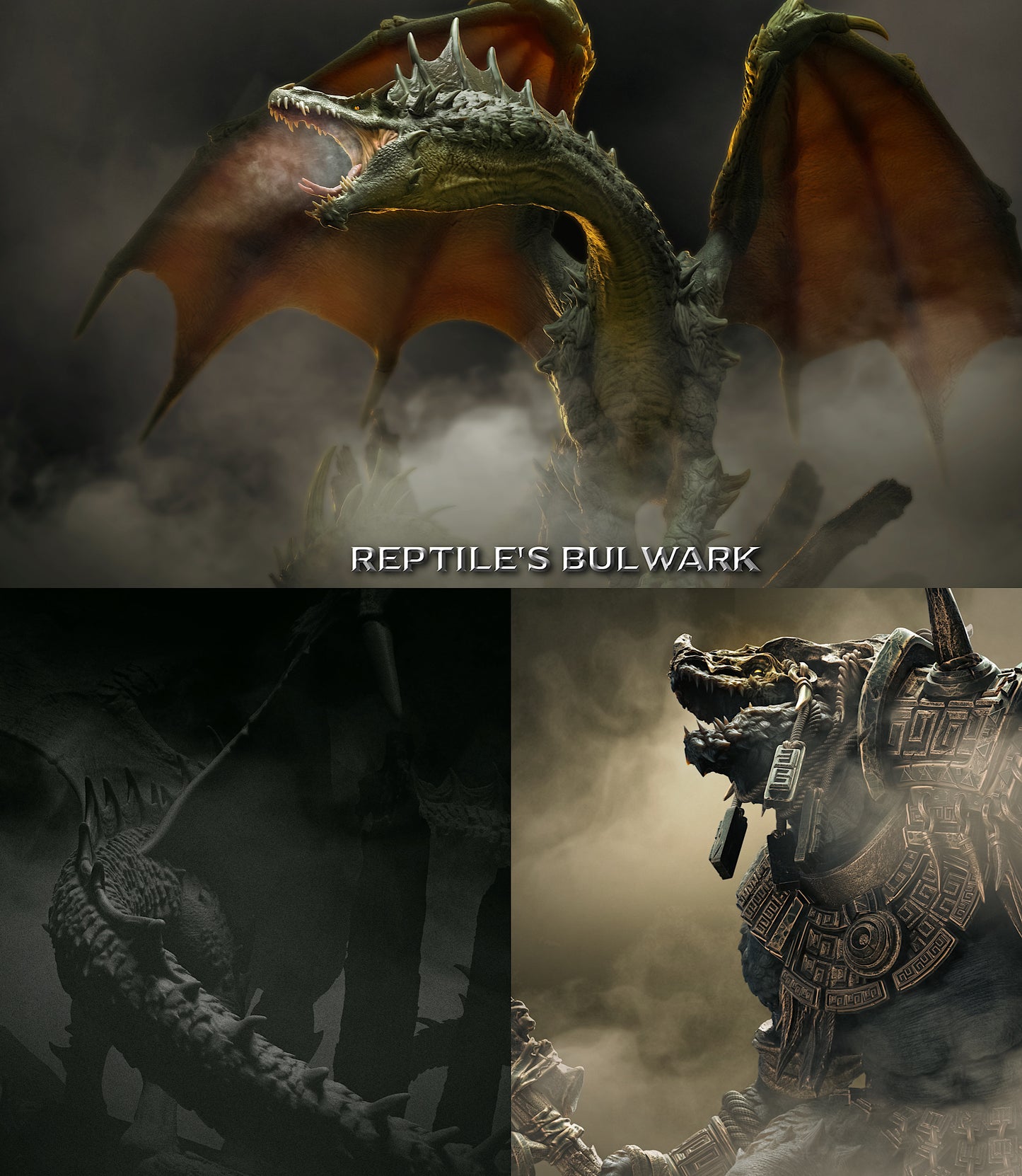 Product image 6 of 6: Tabletop Miniature: Lizardfolk Rider - Lizardman Rider on Dinosaur, Reptilian Warrior, Beast Rider, Monstrous Cavalry, Army Leader (23_06_C6)