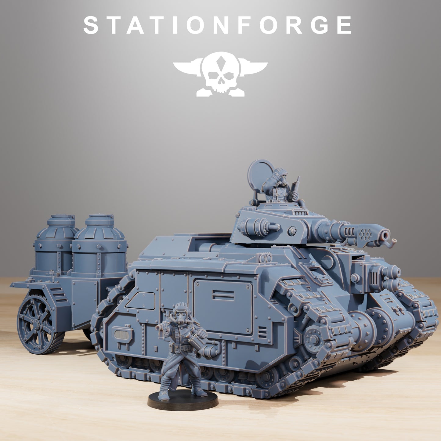 Product photo 28mm tabletop minis Stationforge: Flame Tank
