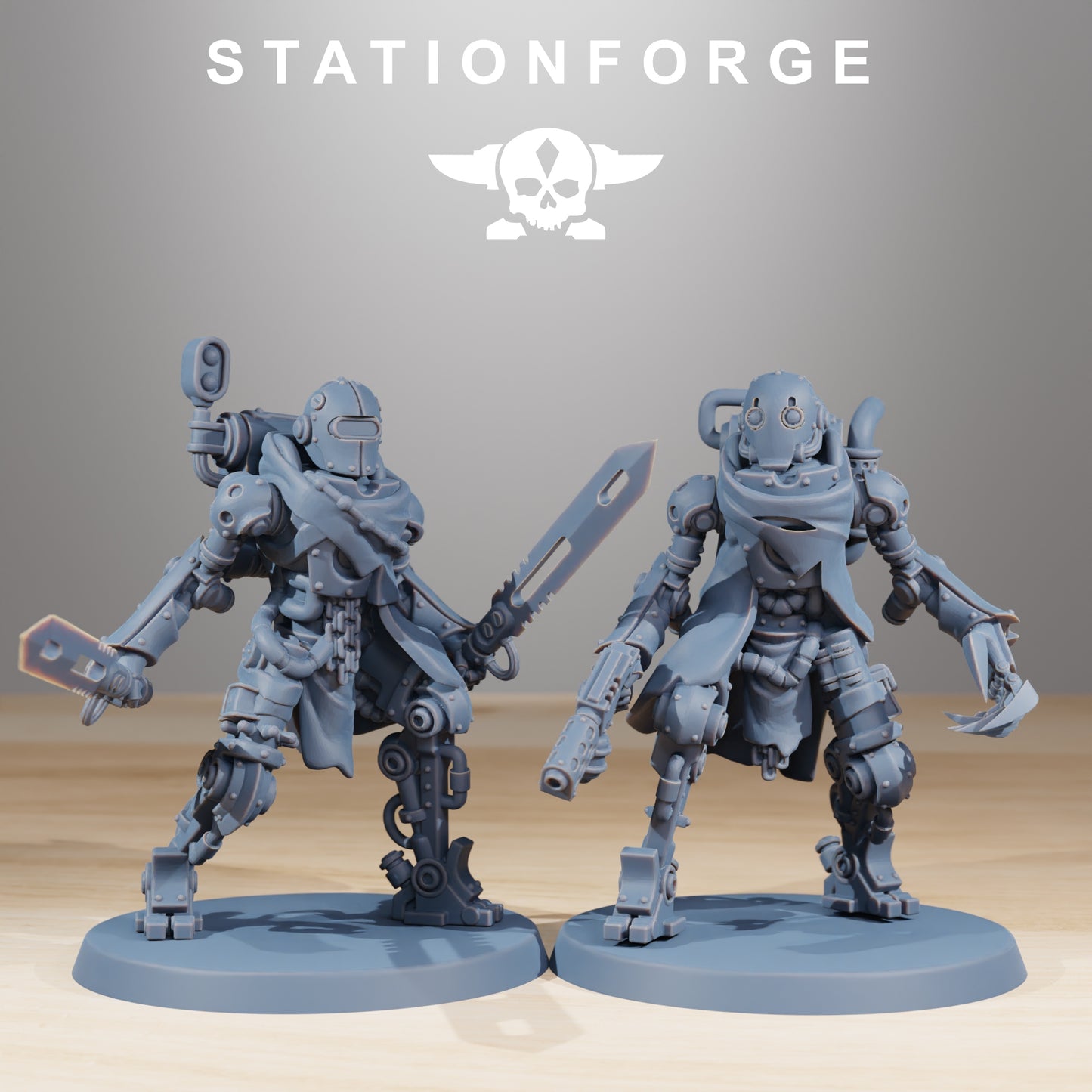 Product photo 28mm tabletop minis Stationforge: Junkbots