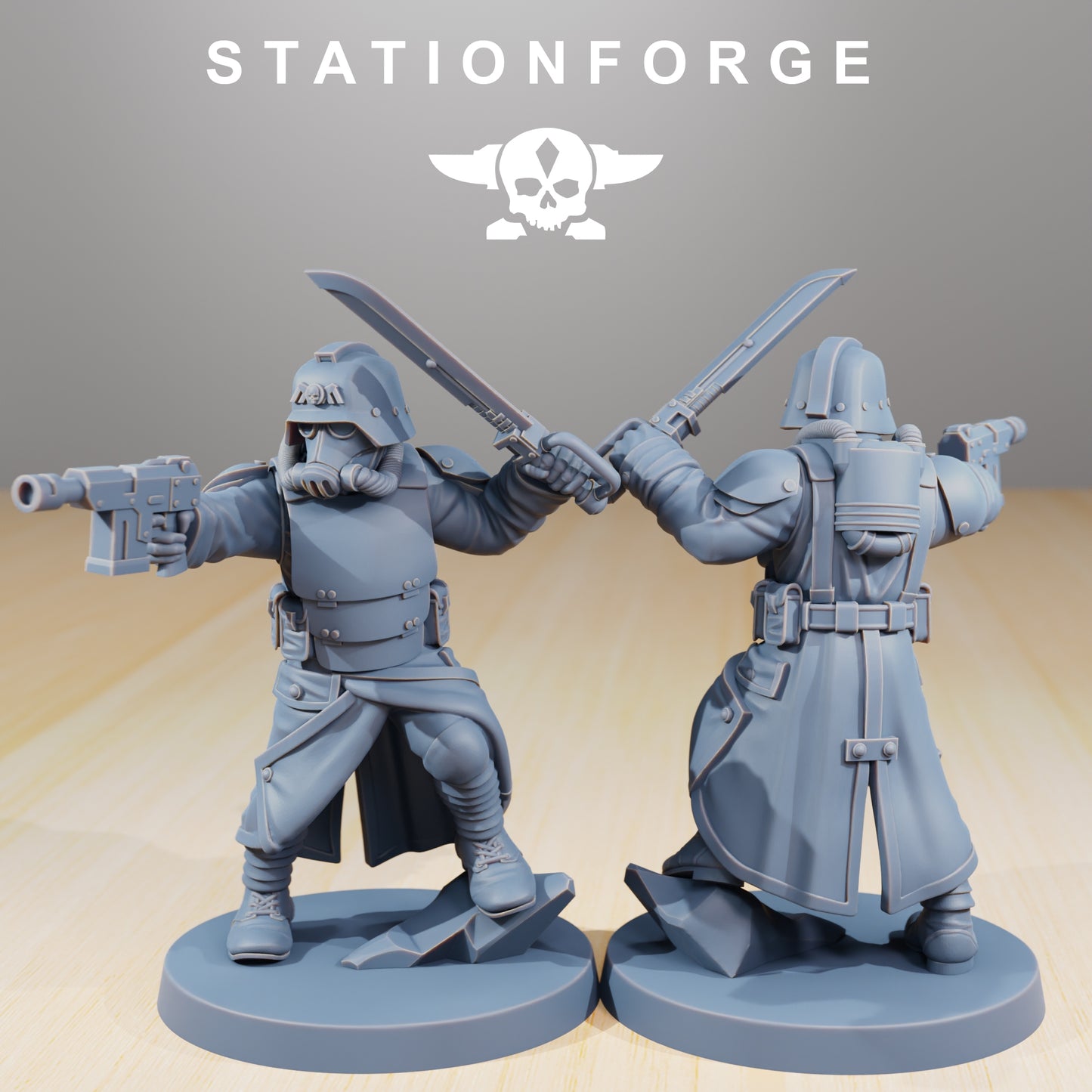 Product photo 28mm tabletop minis Stationforge: Command Force
