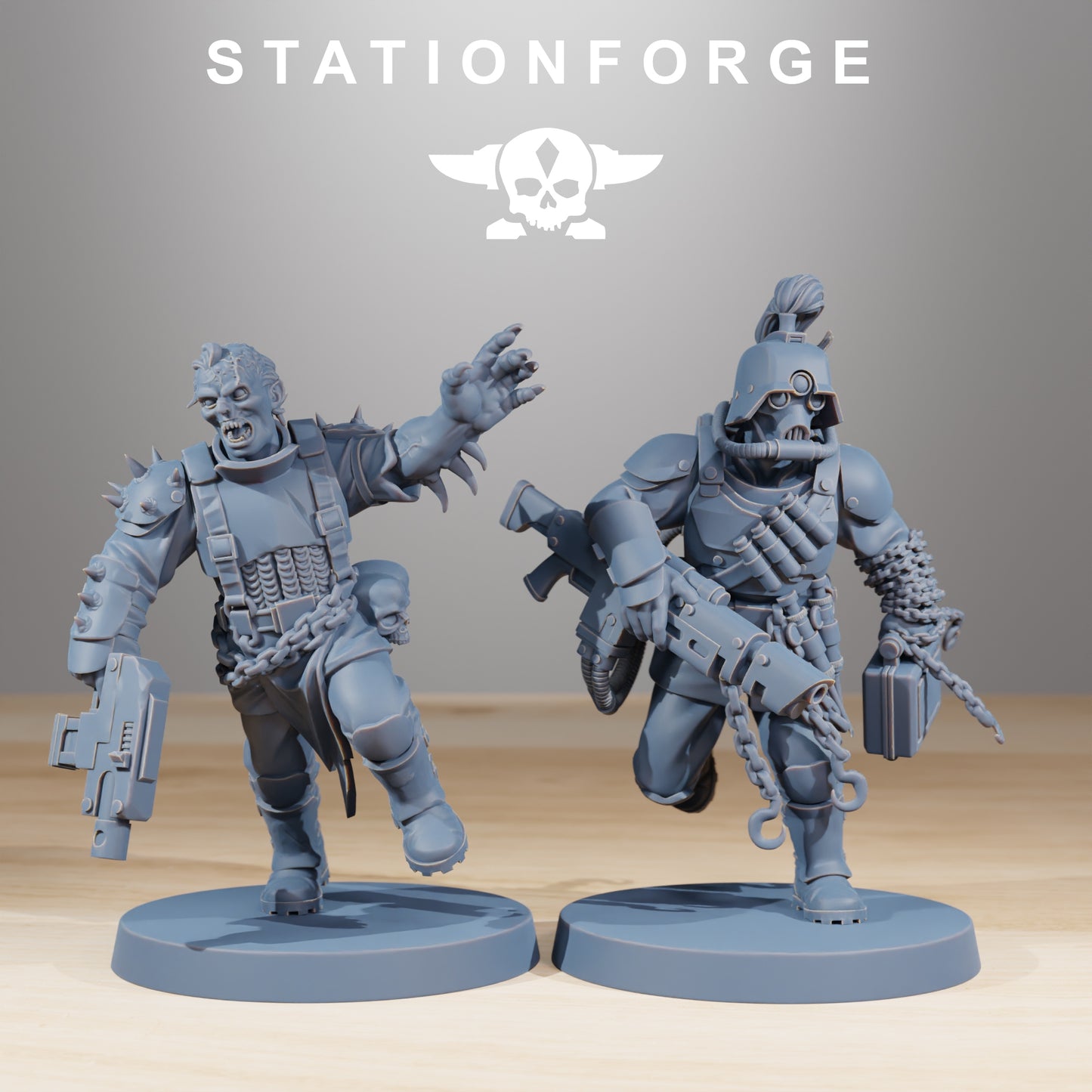 Product photo 28mm tabletop minis Stationforge: Corrupted Guard The Forsaken