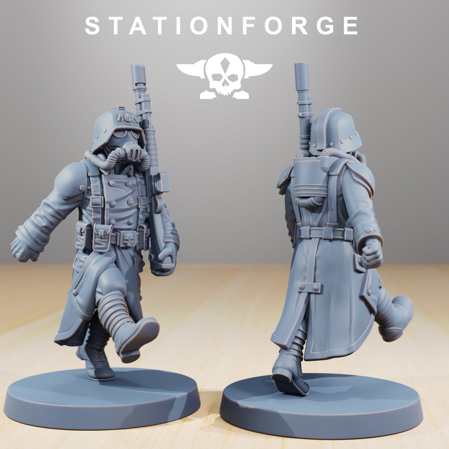 Produktfoto 28mm Tabletop Minis Stationforge: Marching Poses