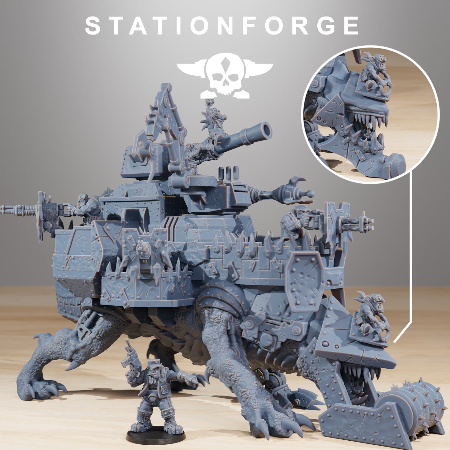 Product photo 28mm tabletop minis Stationforge: Run Rolla