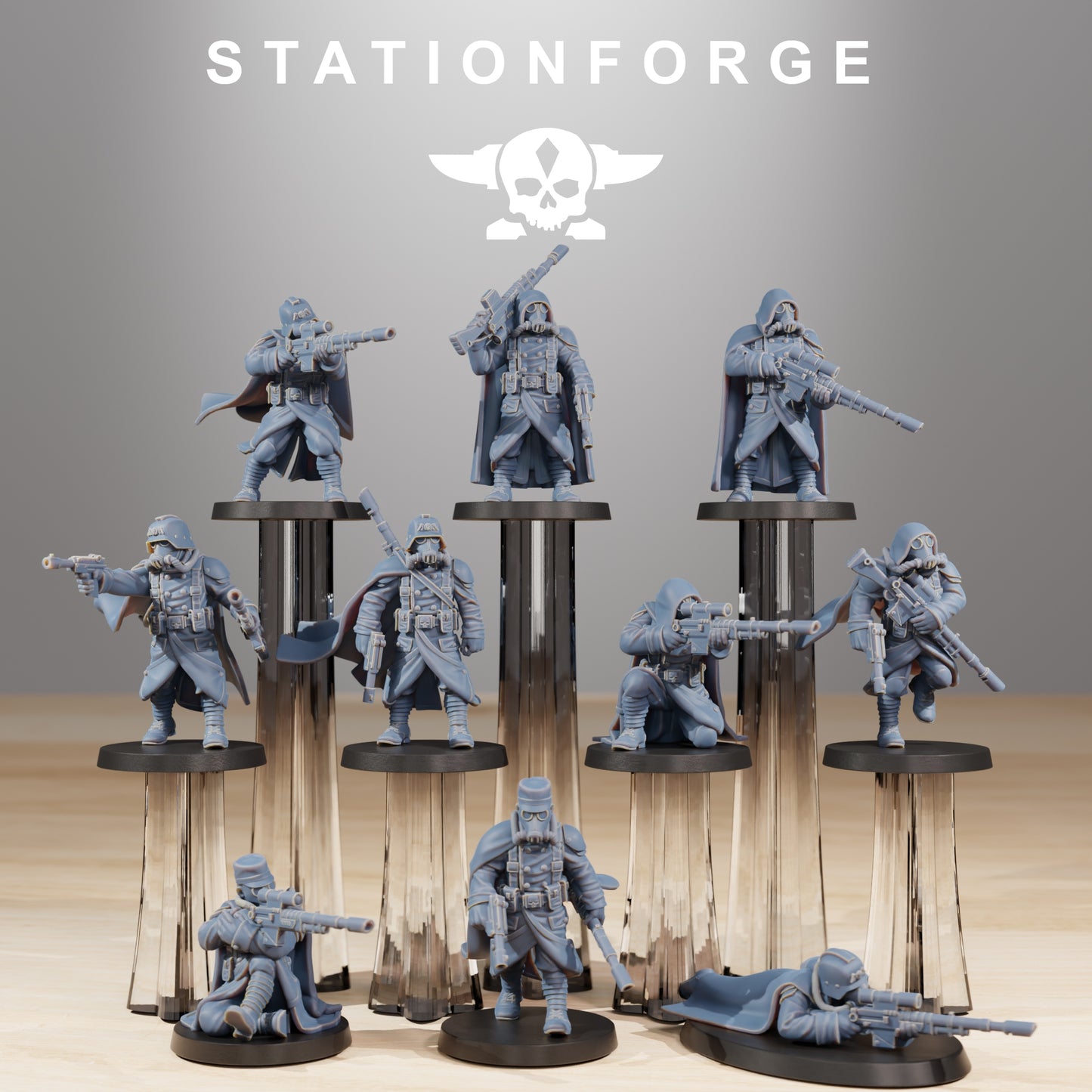 Product photo 28mm tabletop minis Stationforge: Marksmen