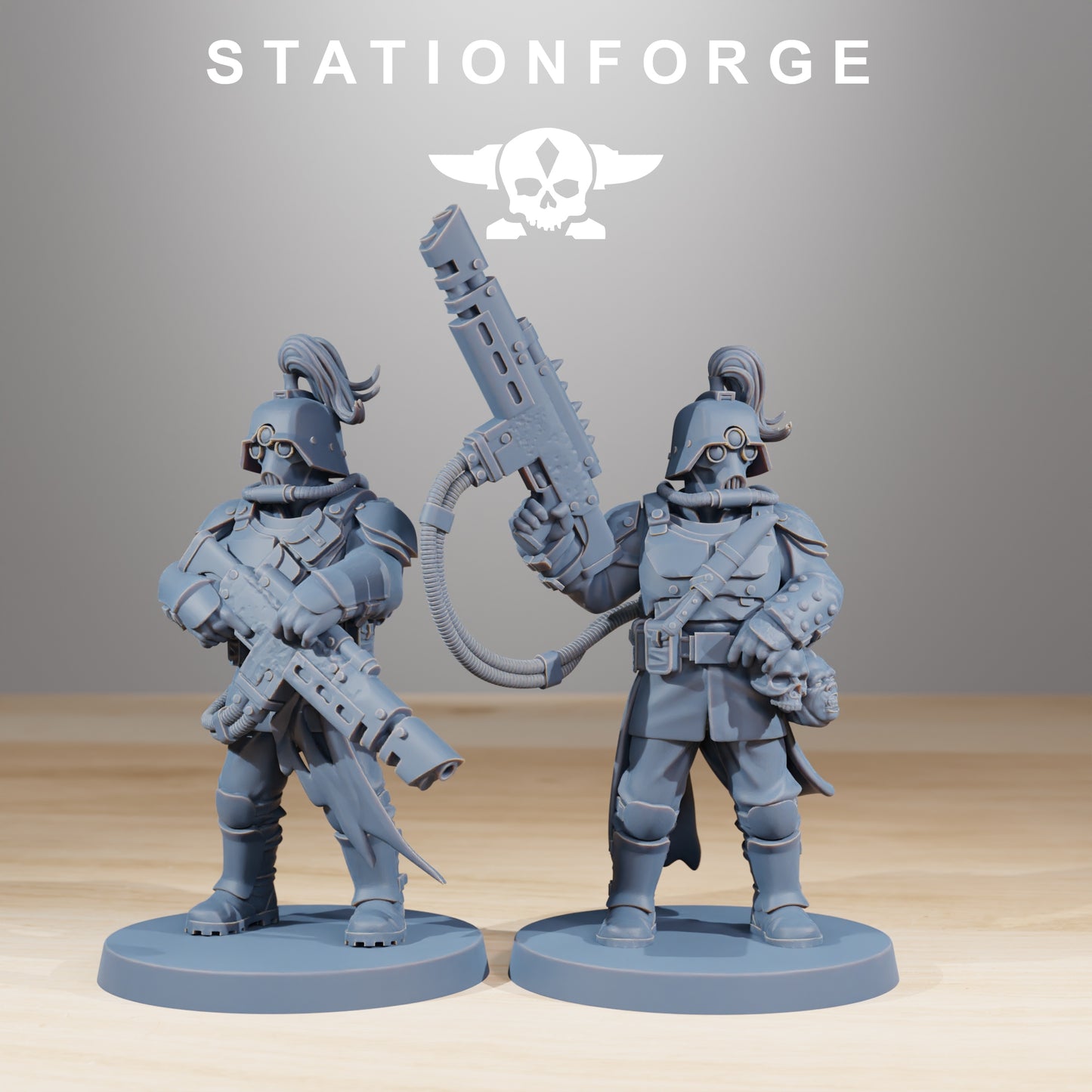 Product photo 28mm tabletop minis Stationforge: Corrupted Guard The Forsaken
