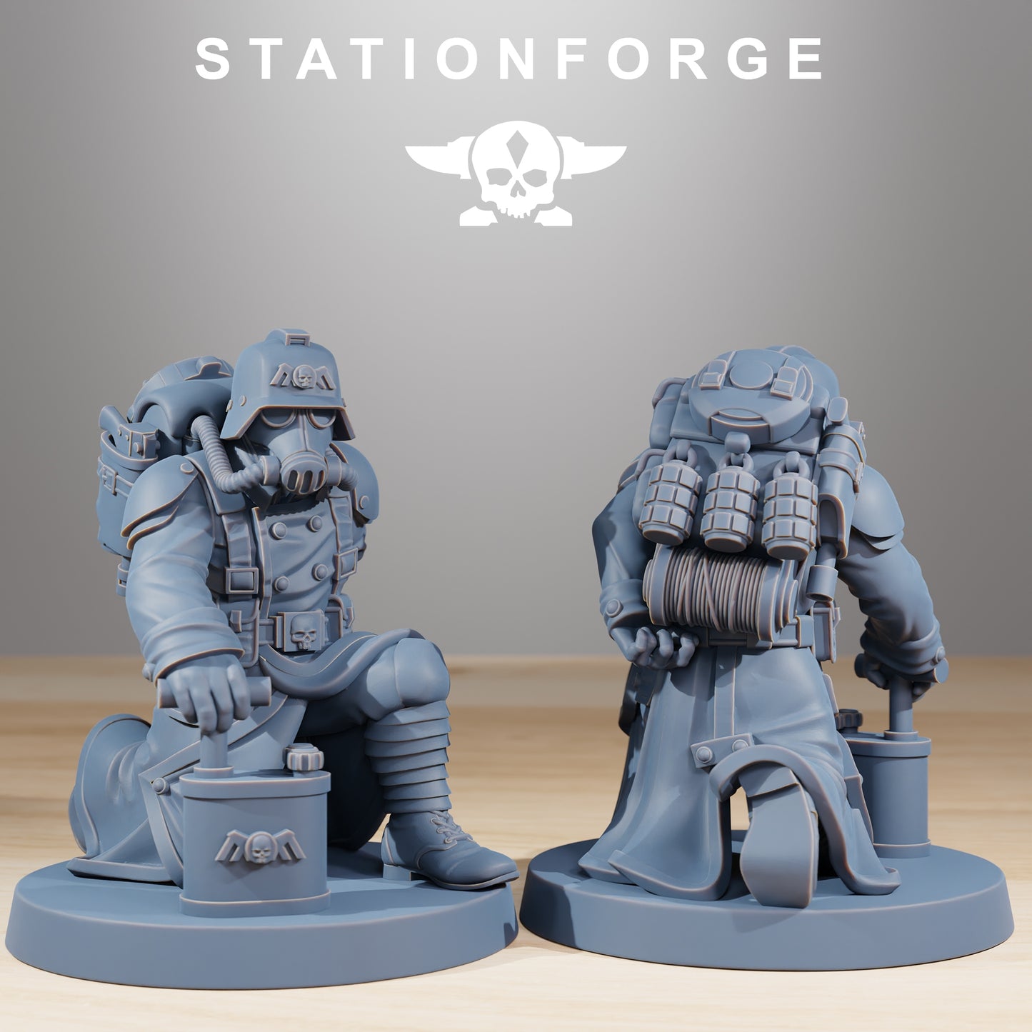 Product photo 28mm tabletop minis Stationforge: Acolytes
