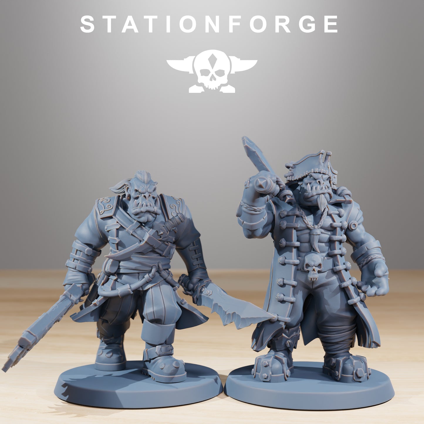 Produktfoto 28mm Tabletop Minis Heroforge: Pirates