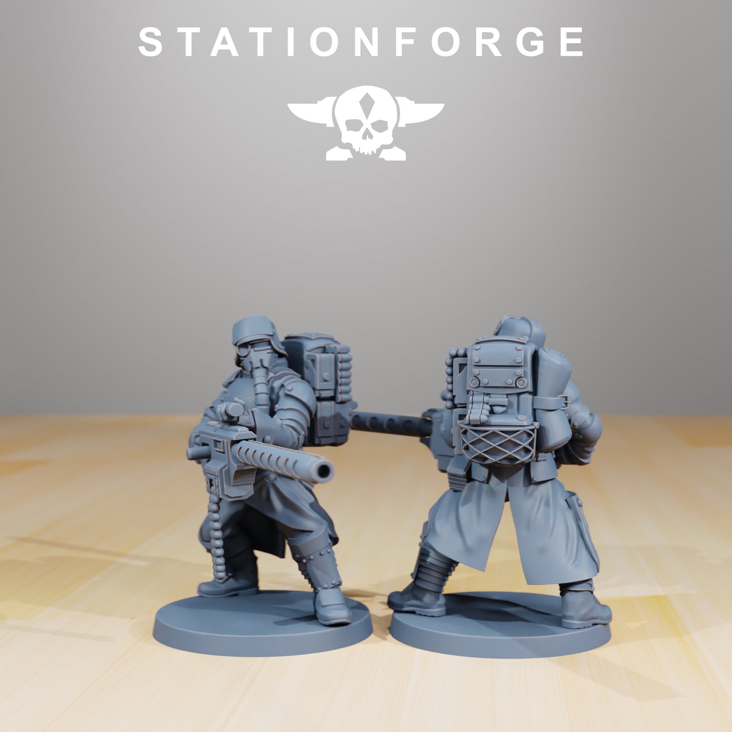 Product photo 28mm tabletop minis Stationforge: Armored Squad