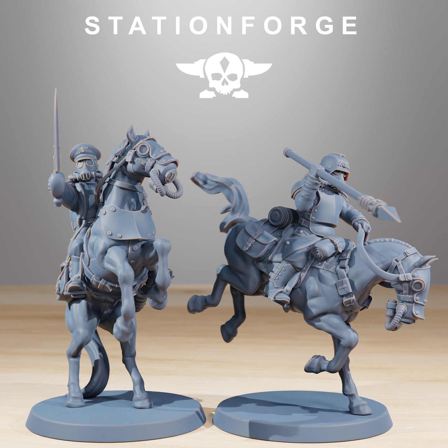 Product photo 28mm Tabletop Minis Stationforge: Cavalry