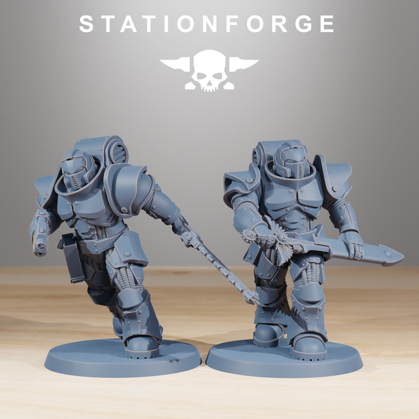 Product photo 28mm tabletop minis Stationforge: Melee Infantry