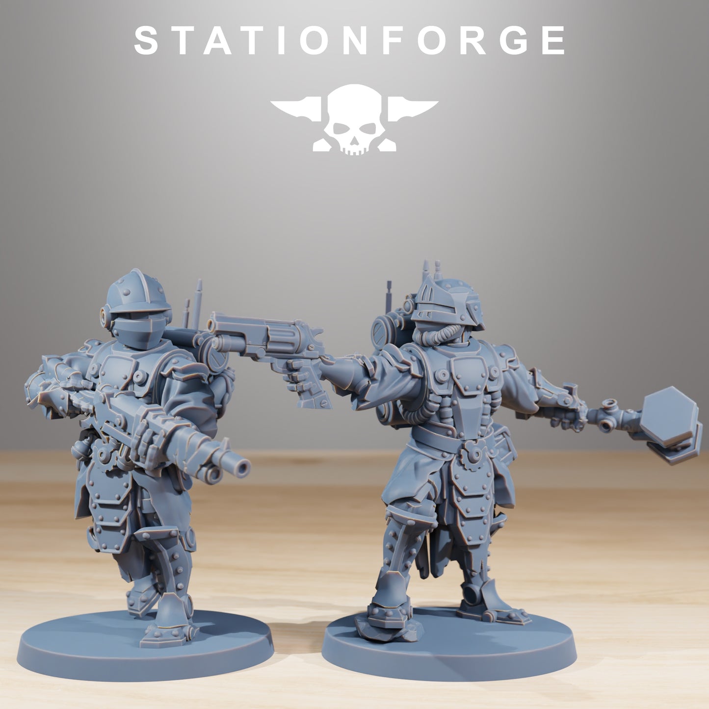 Product photo 28mm tabletop minis Stationforge: Frontliners Infantry
