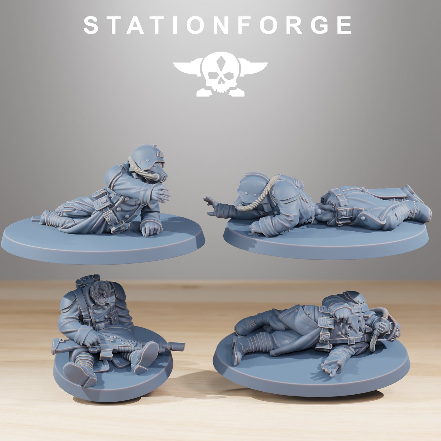 Product photo 28mm tabletop minis Stationforge: The Fallen