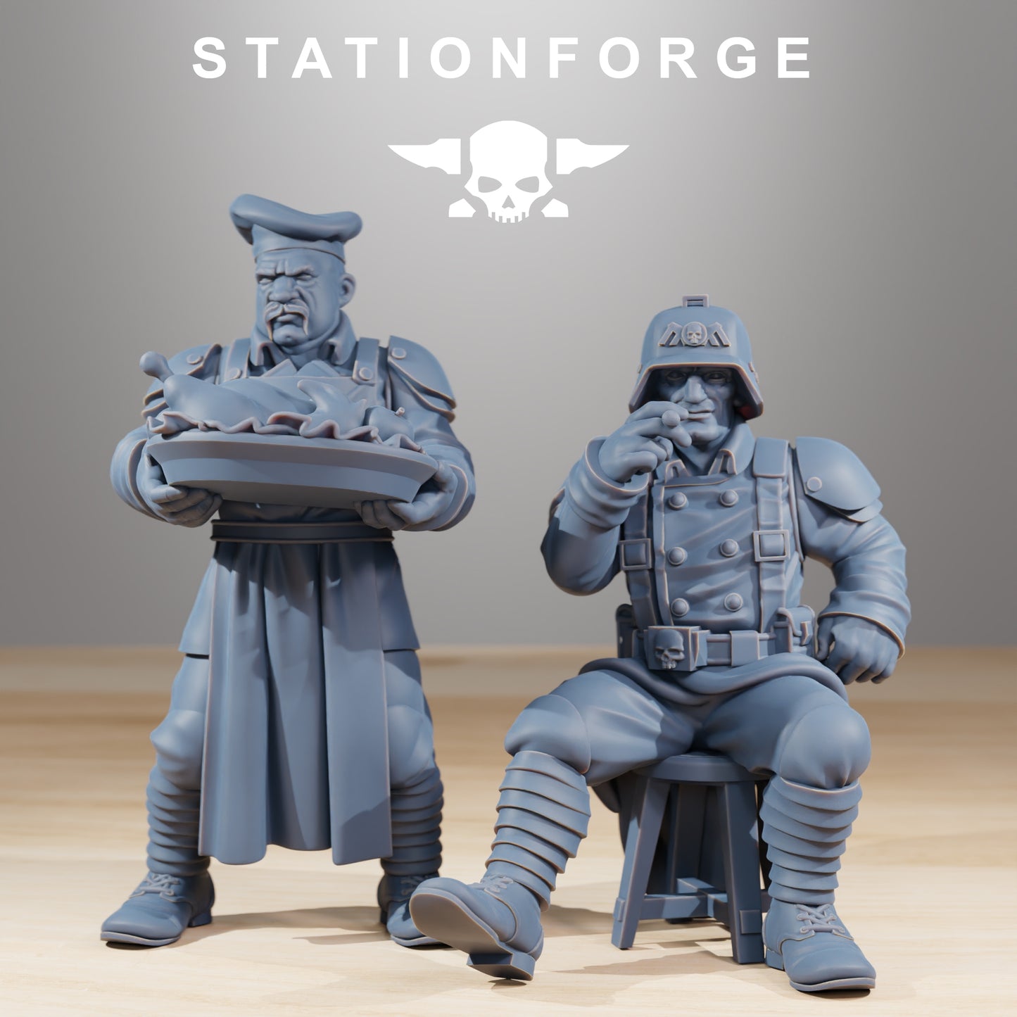 Product photo 28mm tabletop minis Stationforge: Holiday Feast