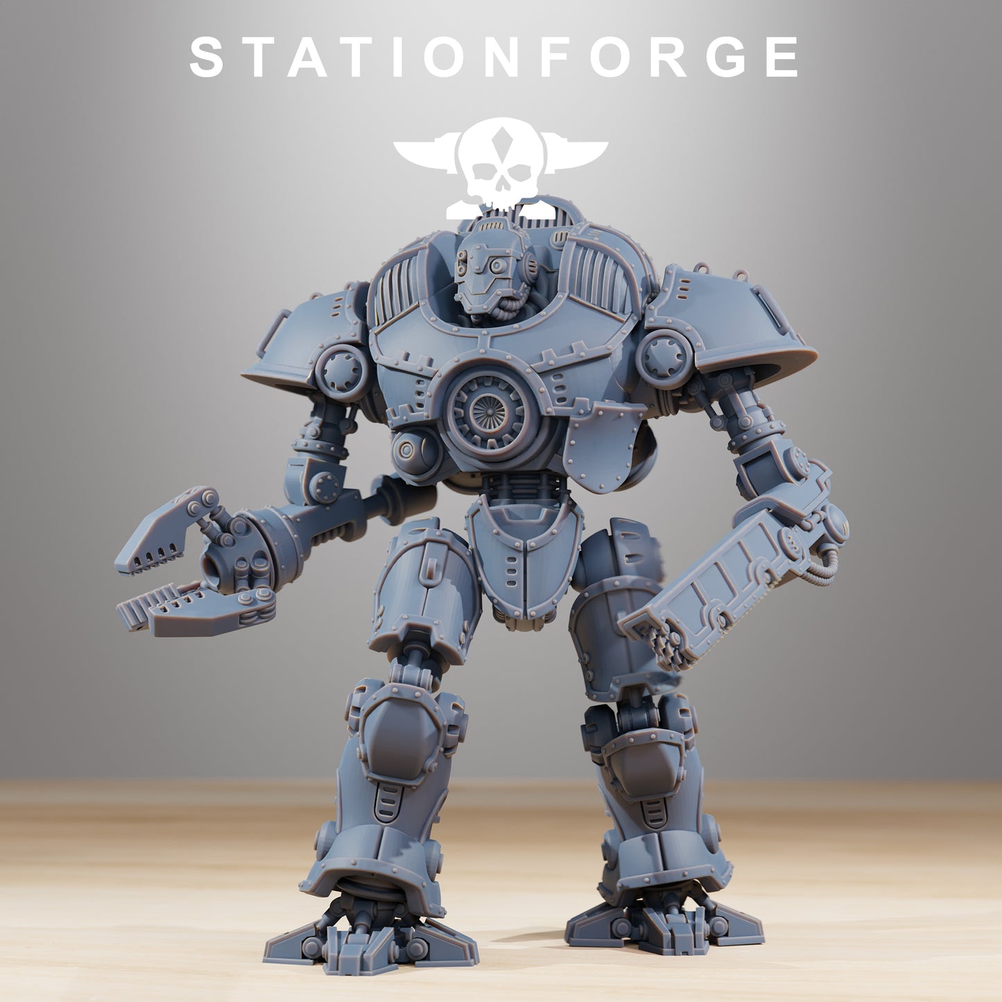Product photo 28mm tabletop minis Stationforge: Defender MK2