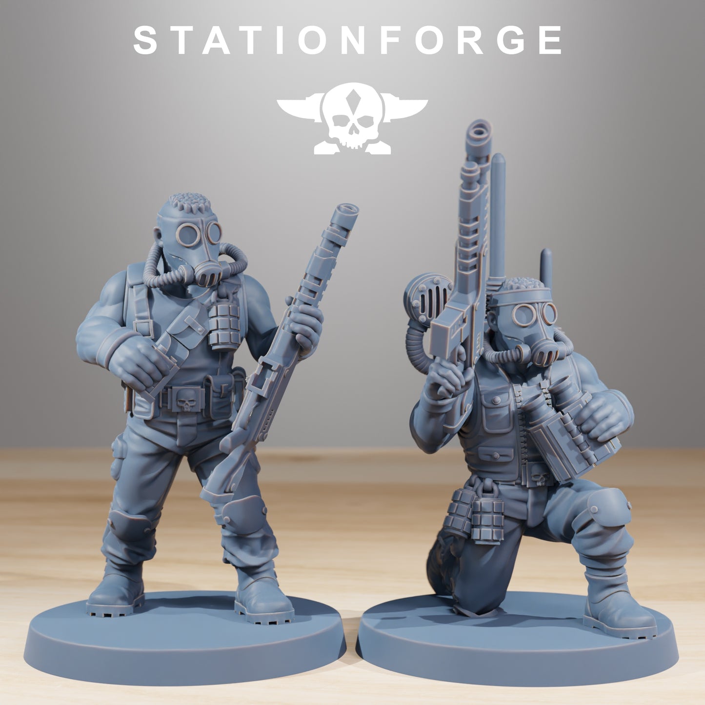 Product photo 28mm tabletop minis Stationforge: Jungle Fighters