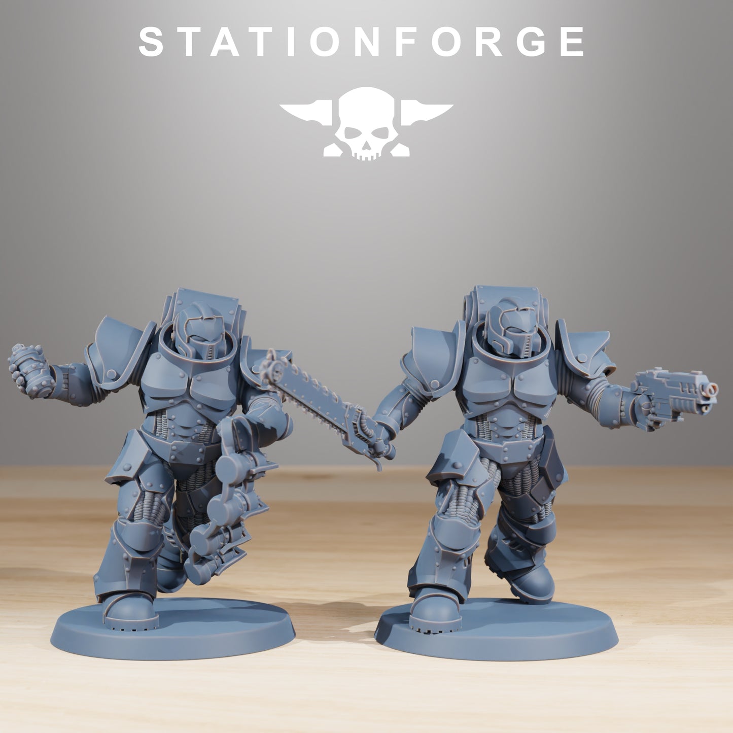 Product photo 28mm tabletop minis Stationforge: Melee Infantry