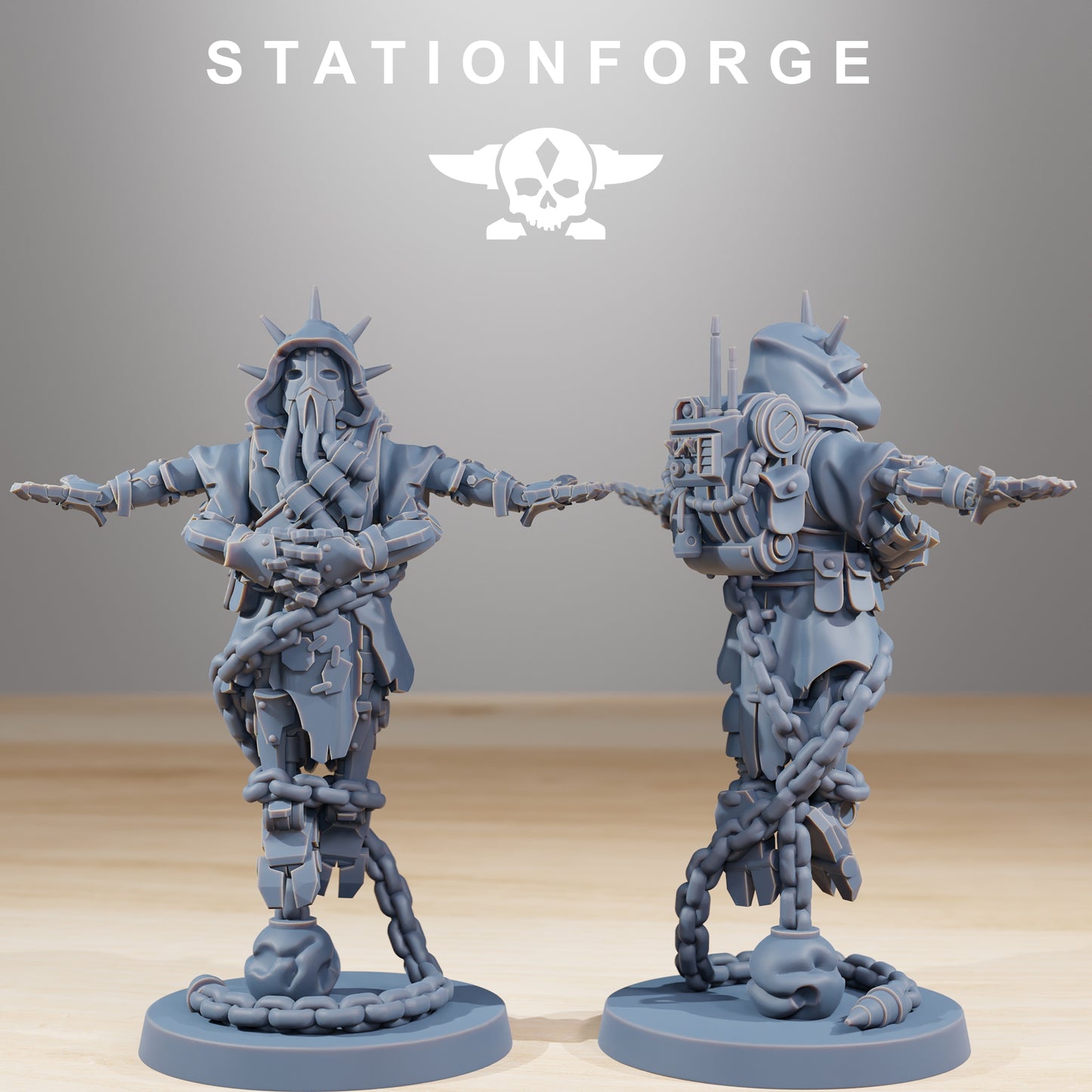 Product photo 28mm tabletop minis Stationforge: Rangers Builder Kit