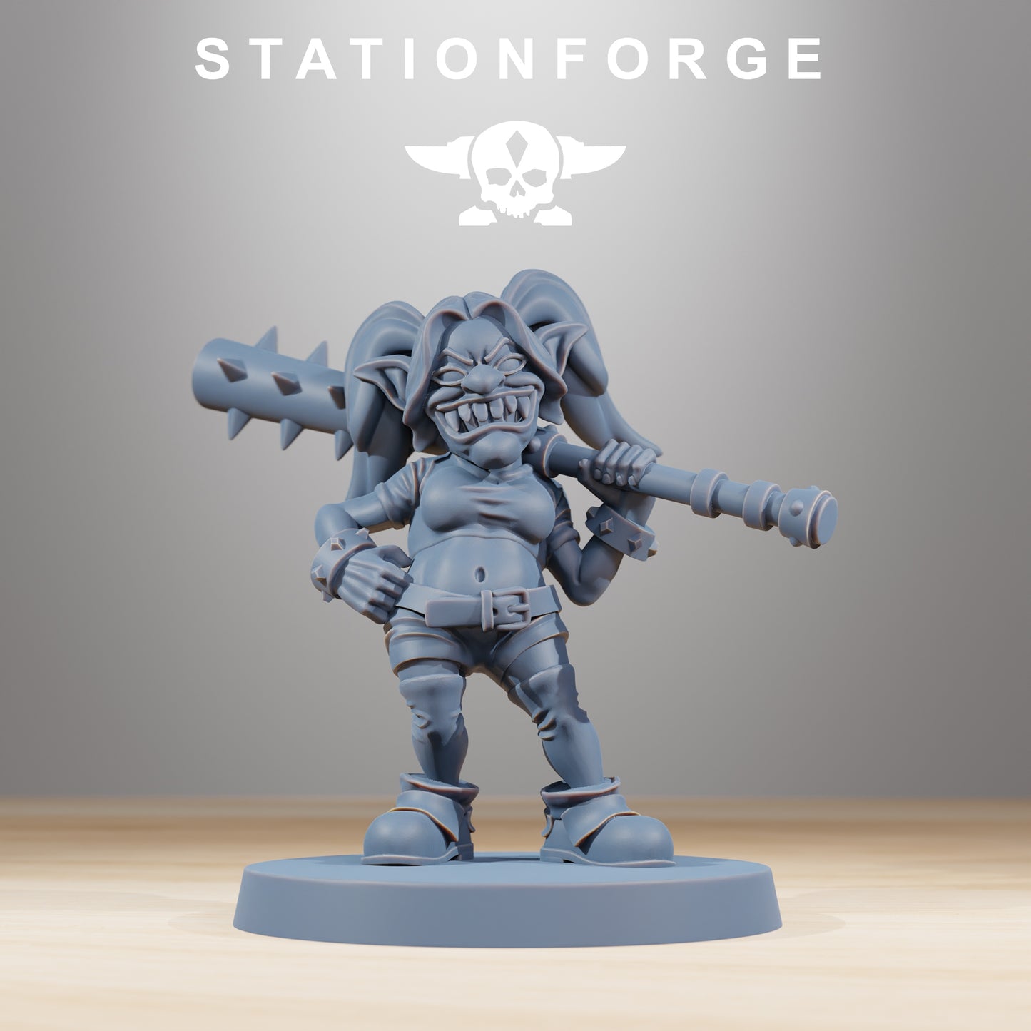 Product photo 28mm tabletop minis Stationforge: Mobsta