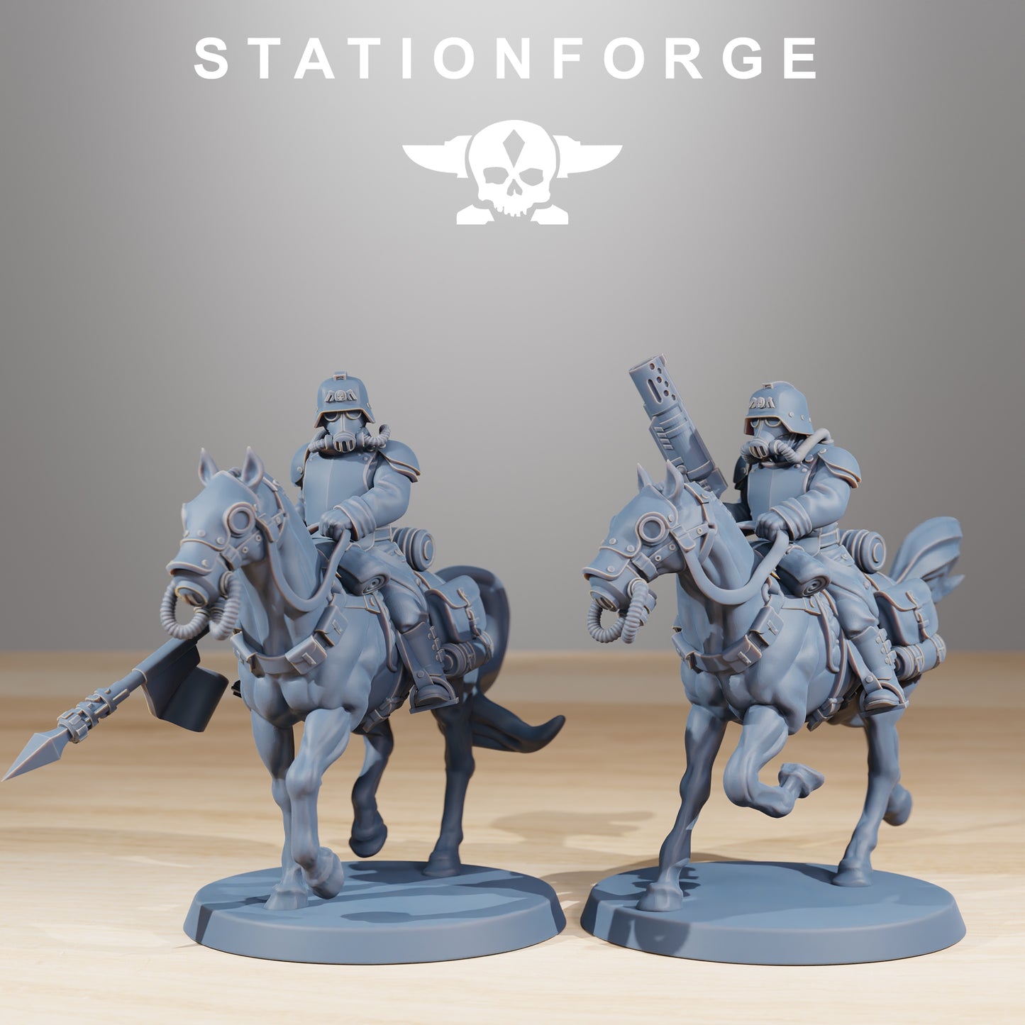Product photo 28mm Tabletop Minis Stationforge: Cavalry