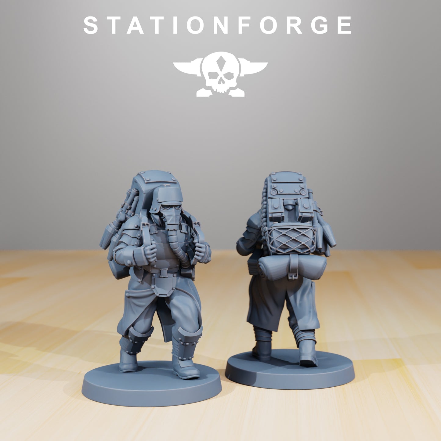 Product photo 28mm tabletop minis Stationforge: Armored Squad