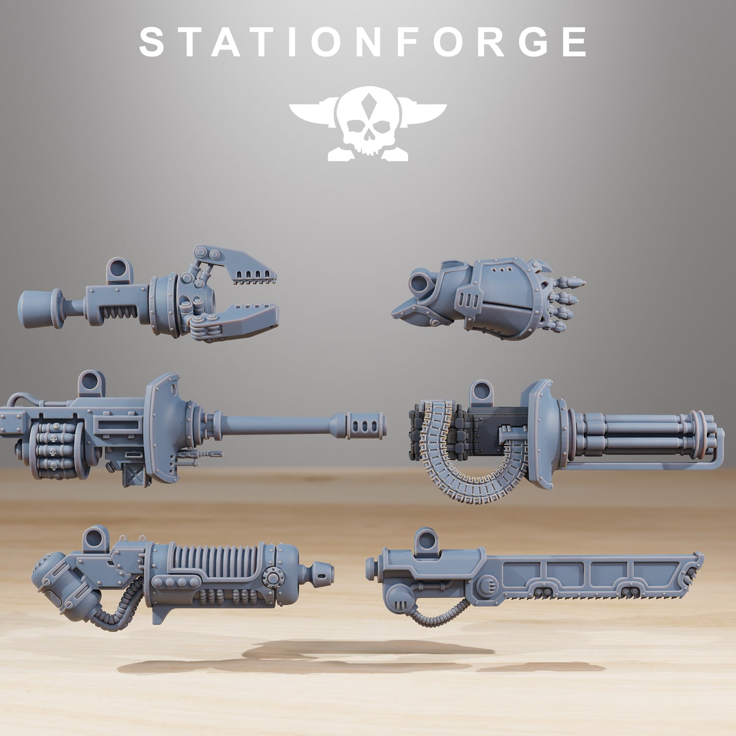 Product photo 28mm tabletop minis Stationforge: Defender MK2