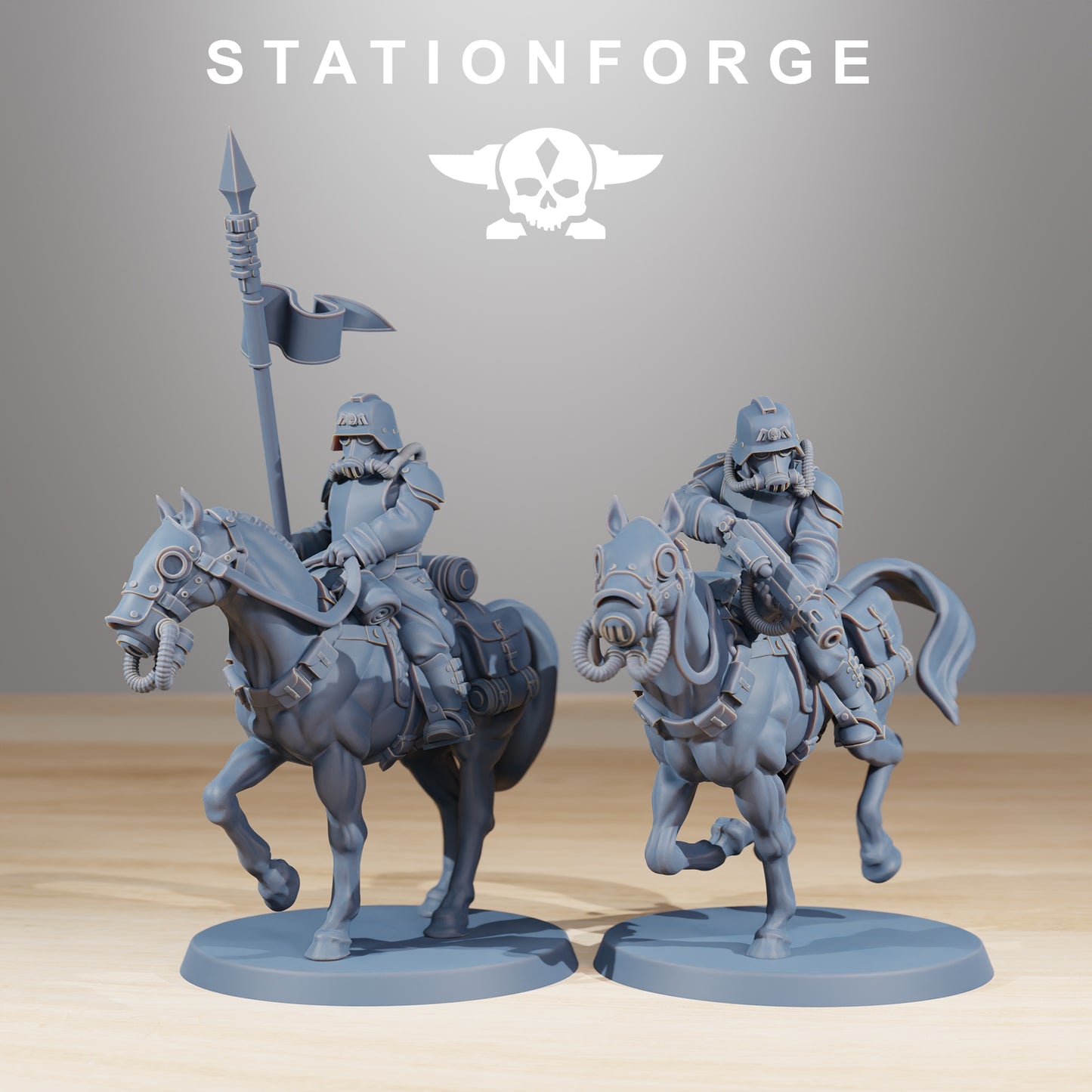 Product photo 28mm Tabletop Minis Stationforge: Cavalry
