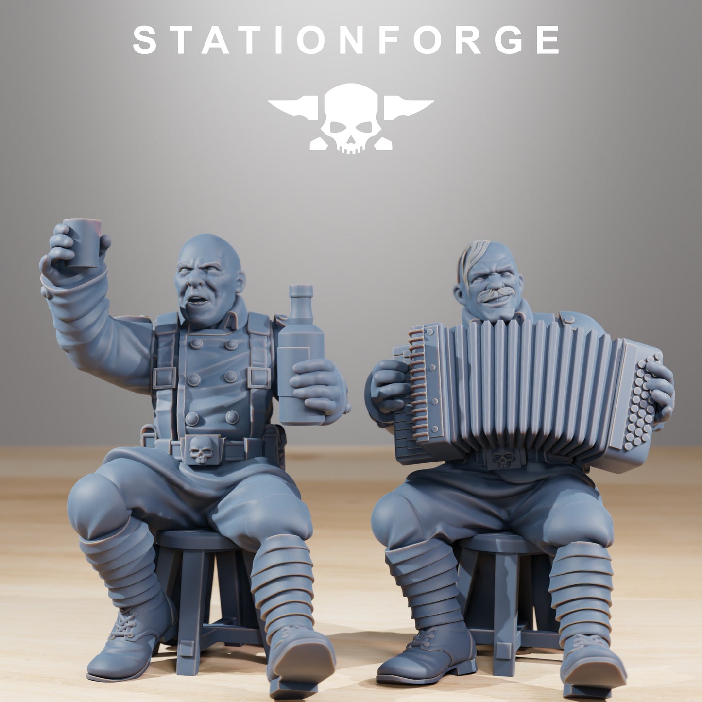 Product photo 28mm tabletop minis Stationforge: Holiday Feast