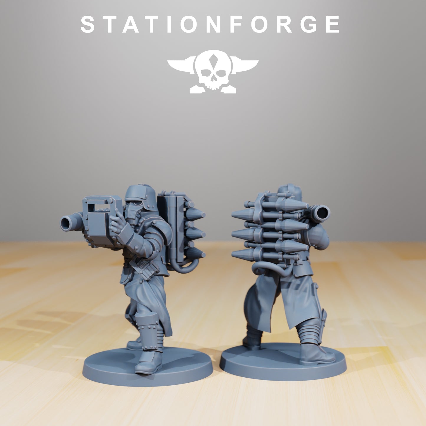 Product photo 28mm tabletop minis Stationforge: Armored Squad