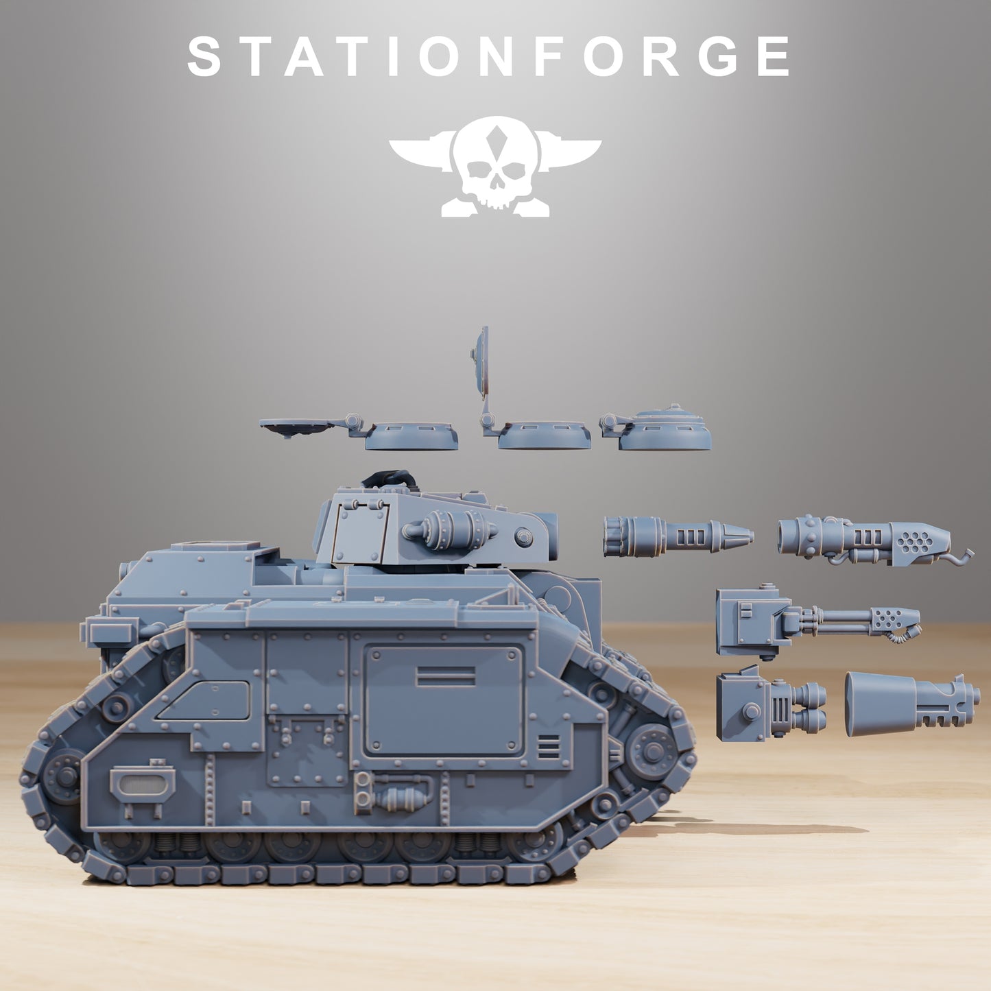Product photo 28mm tabletop minis Stationforge: Flame Tank