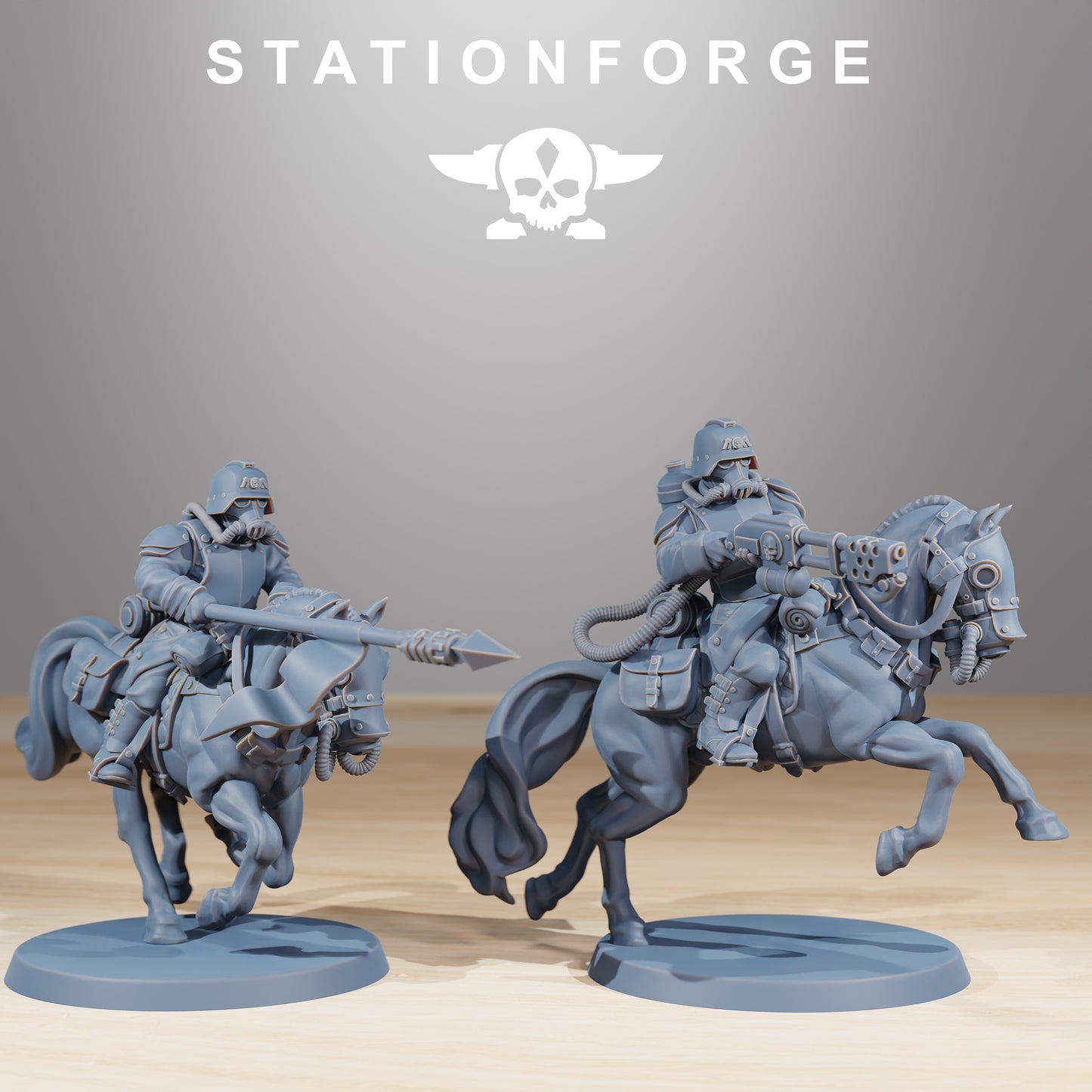 Product photo 28mm Tabletop Minis Stationforge: Cavalry