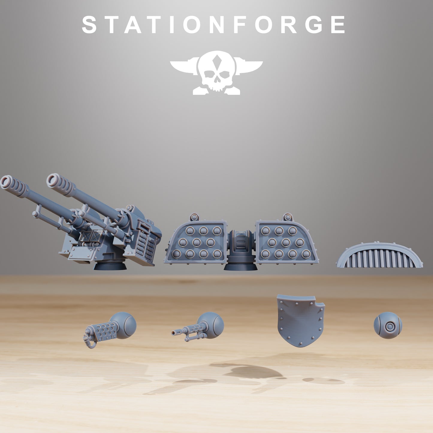 Product photo 28mm tabletop minis Stationforge: Defender MK2