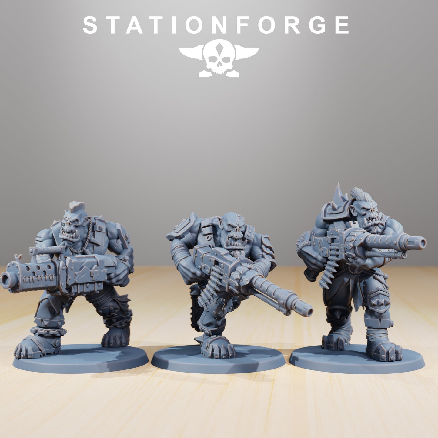 Product photo 28mm tabletop minis Stationforge: Strappaz