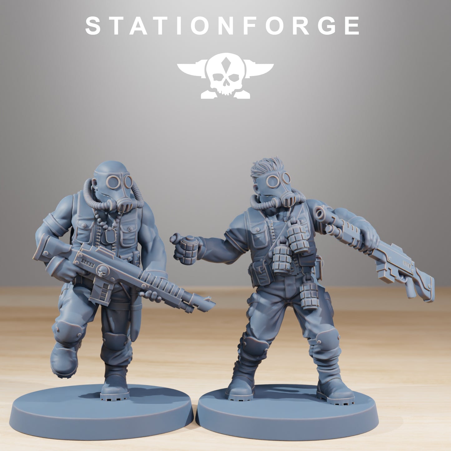 Product photo 28mm tabletop minis Stationforge: Jungle Fighters