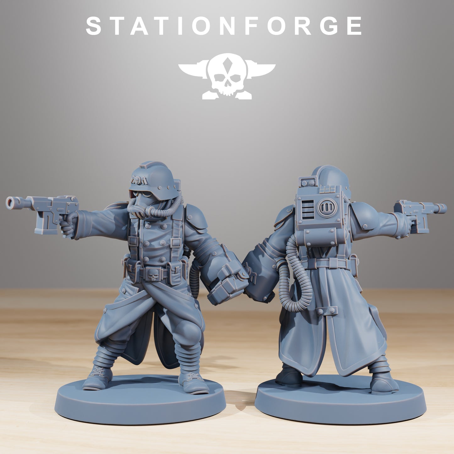 Product photo 28mm tabletop minis Stationforge: Acolytes